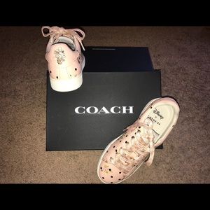 Coach x Disney tennis shoes
